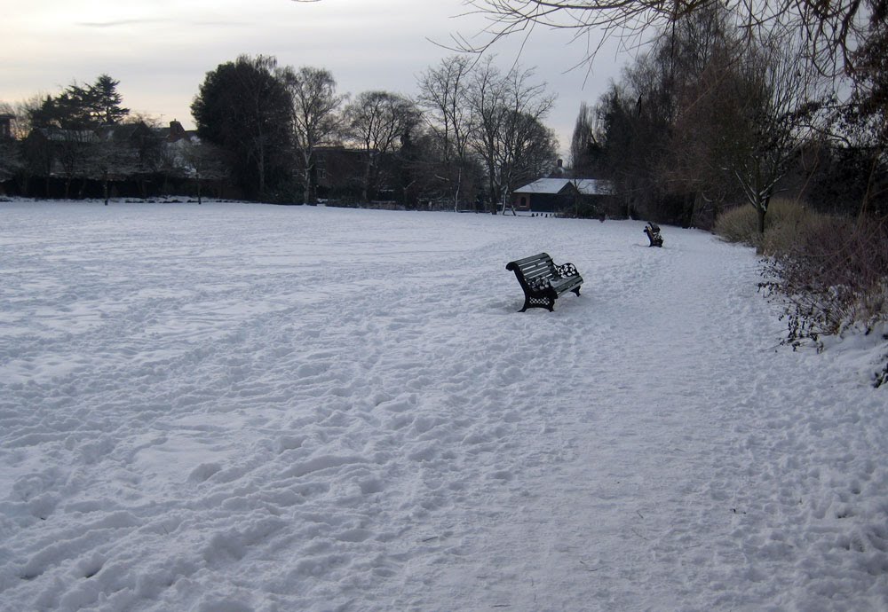 Jephson Gardens Christmas eve 2010, Leamington spa by janaruzena