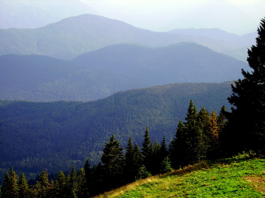 Blick vom Brauneck by Lothar Reeg