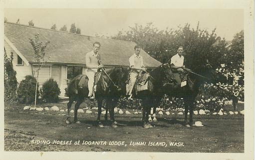 From another era at Loganita Lodge on Lummi Island by Rich Johnson