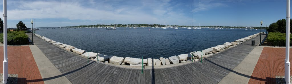 Bristol Harbor in the Morning by Brian Shriver