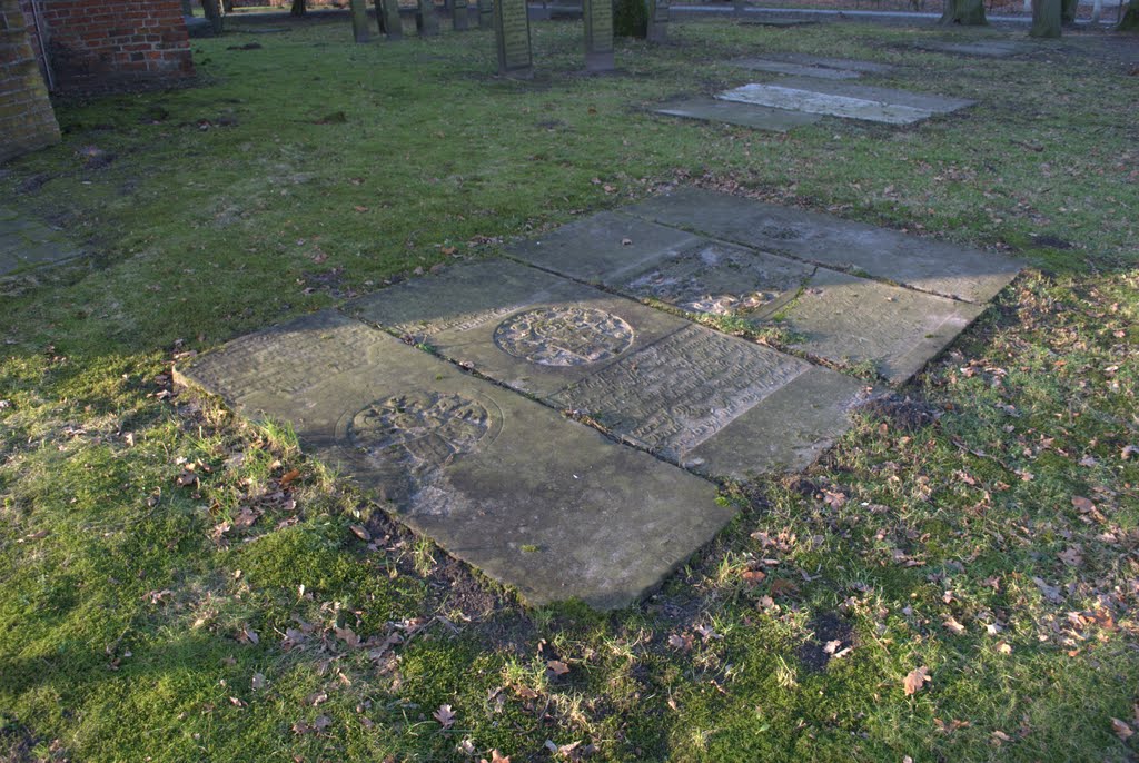 Graven Magnuskerk Bellingwolde by J.F. Koetse