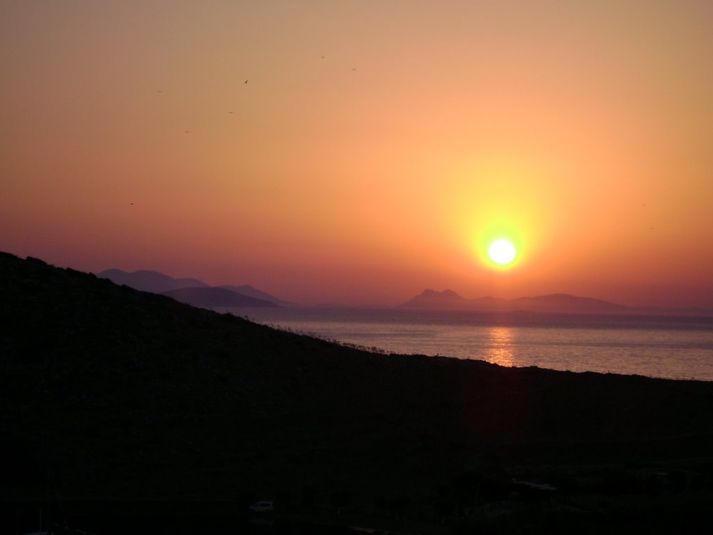 Türkiye Muğla Bodrum Gümüşlükten Günbatımı. Sunset by TANJU KORAY UCAR