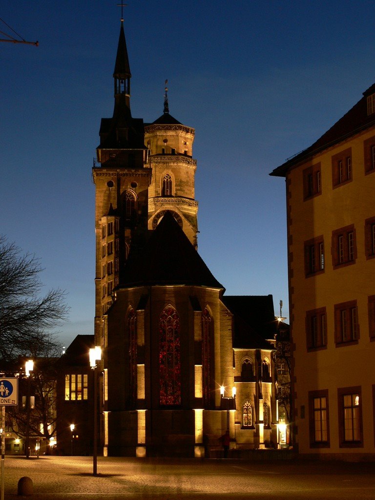 Stuttgart Stiftskirche by bikejoe