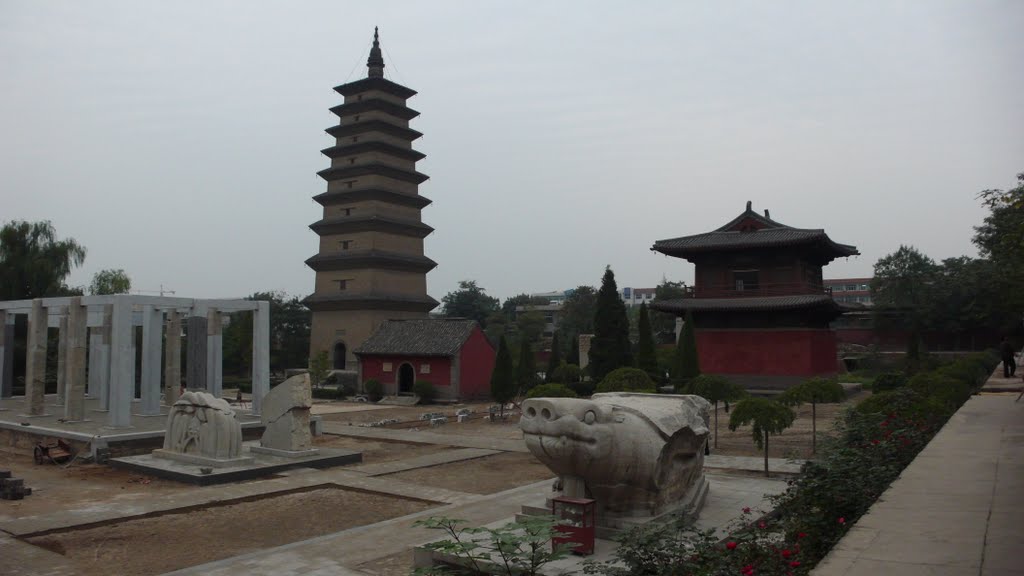 河北 正定 开元寺 The Kaiyuan Temple, (636-898, Tang Dynasty), Zhengding, Hebei Province, China by radium tam