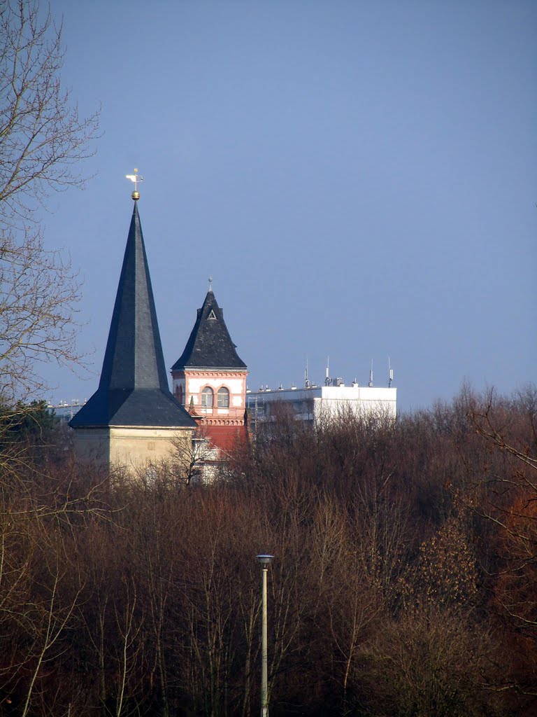 Passendorfer Kirche und Schlösschen by Ballgott