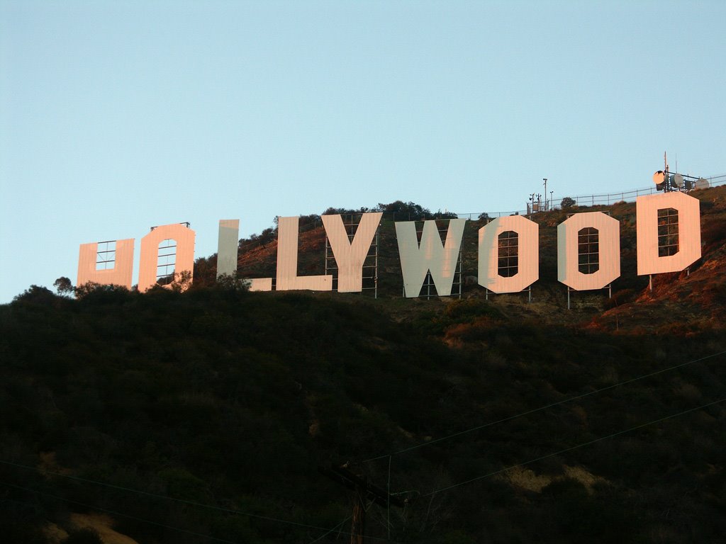 Hollywood sign by koszo