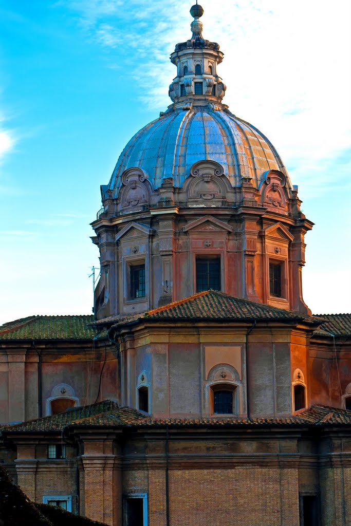 Santi Luca e Martina -- Rome, Italy by Mark Kortum