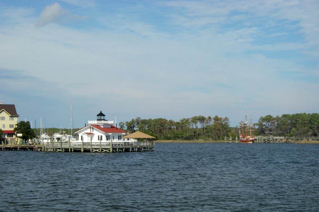 Manteo Harber from Shallowbag Bay by Curtis Wright