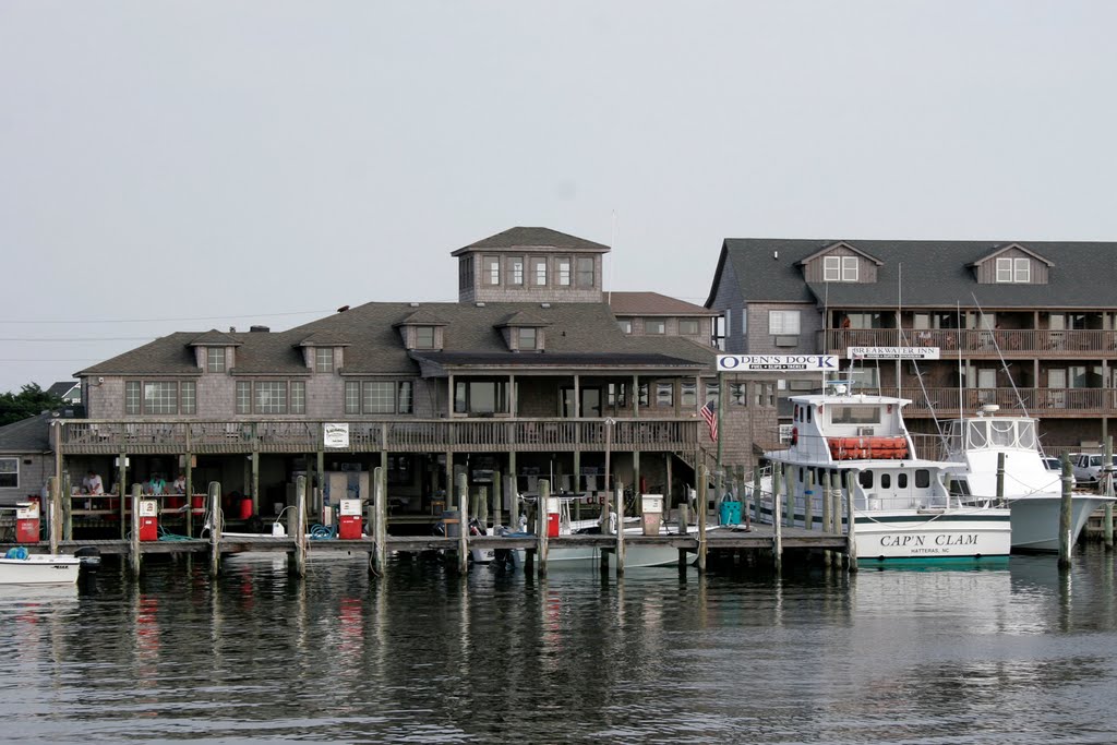 Oden's Dock, Hatteras Island, NC by Curtis.Wright