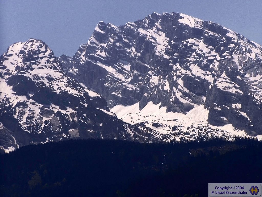 Watzmann Ostwand by Michael Braxenthaler