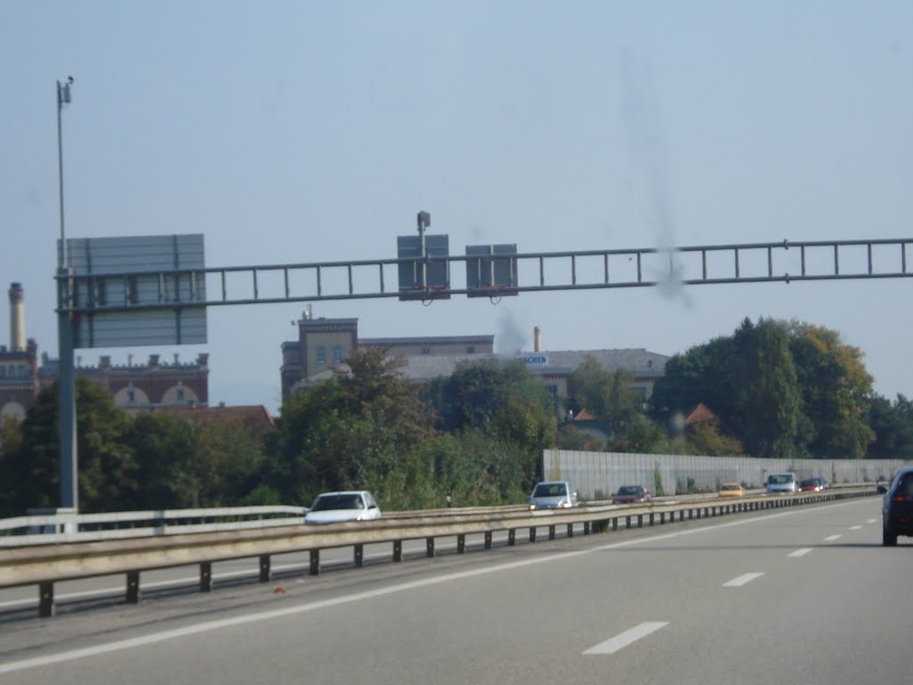 Usine Feldschlössen vue depuis l'Autoroute A3 by SocoA