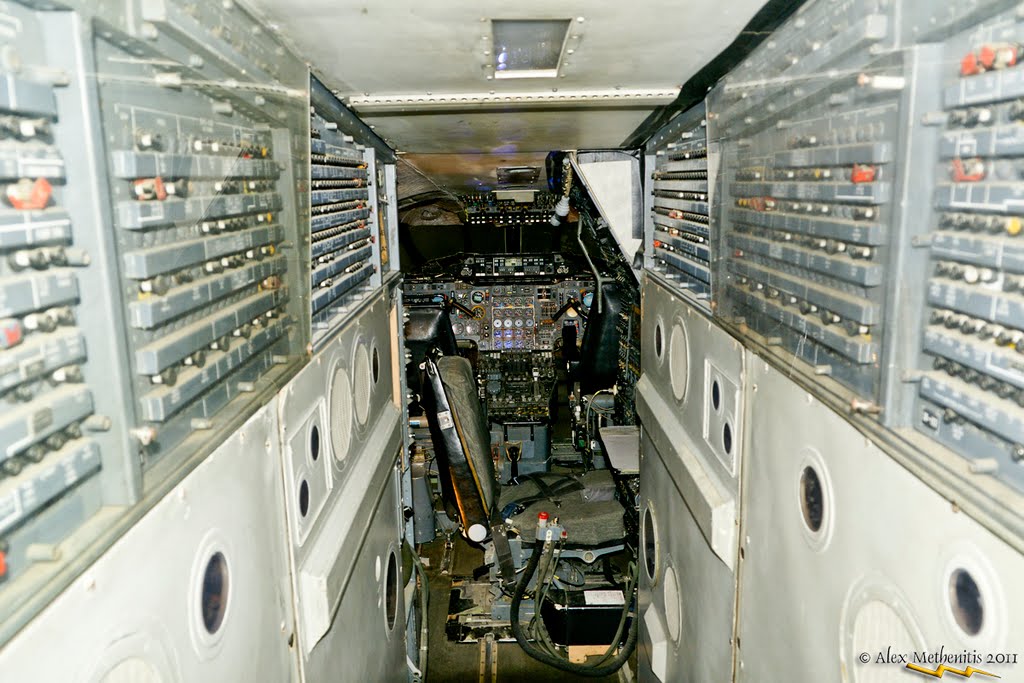 1st Concorde cockpit at Duxford Air Show, 2009. by Nowi