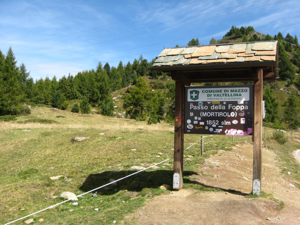 Passo della Foppa (Mortirolo) by Passfahrer