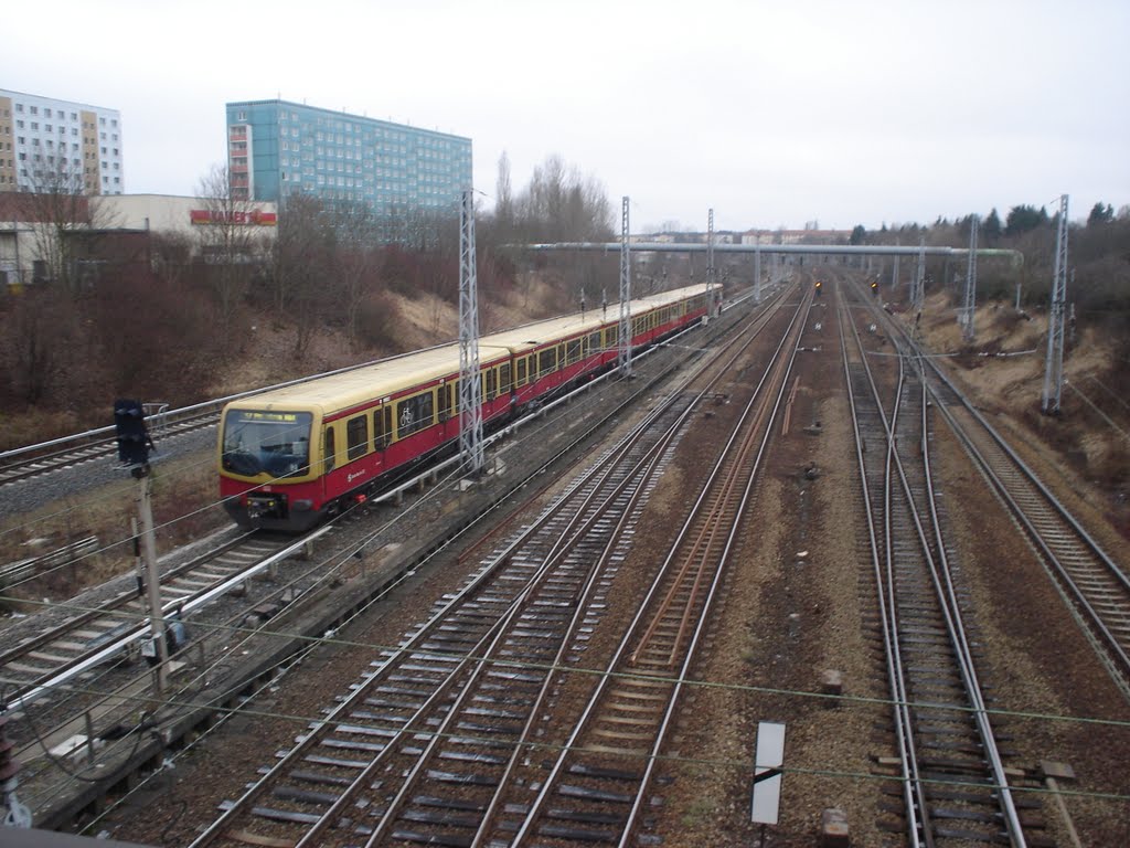 S-Bahn Richtung Zentrum by Marco Sparmann