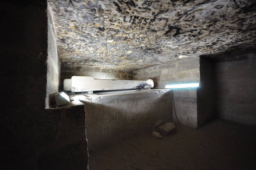 The sarcophagus of Ti in the burial chamber by maiermo