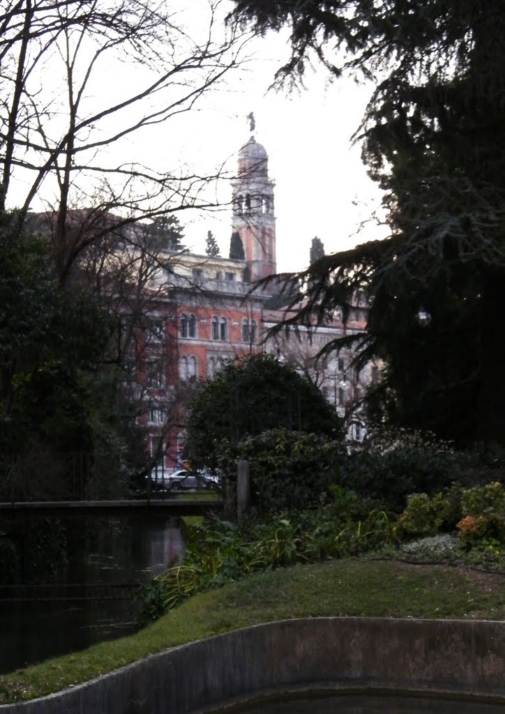 Udine - Campanile Della Chiesa di Santa Maria di Castello dal Giardino Ricasoli by MaurizioTex