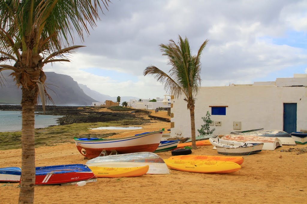 La isla de La Graciosa 1, Caleta del Sebo by solidus2355