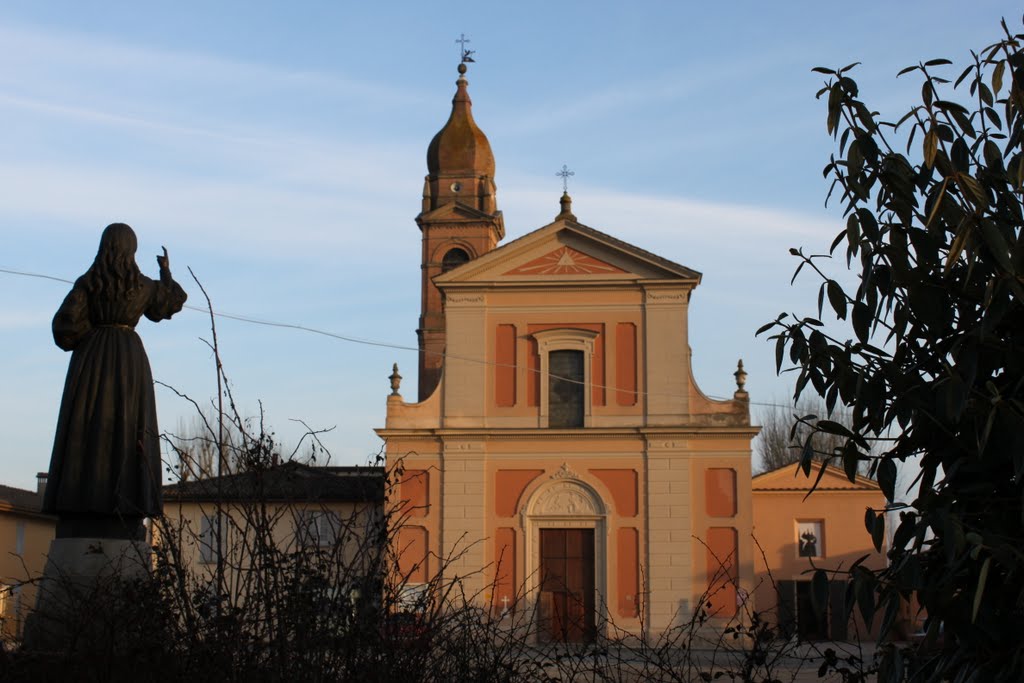 San Giovanni in Persiceto, Le budrie - Chiesa di Santa Maria Annunziata - Santuario di Santa Clelia Barbieri by Lucia.S