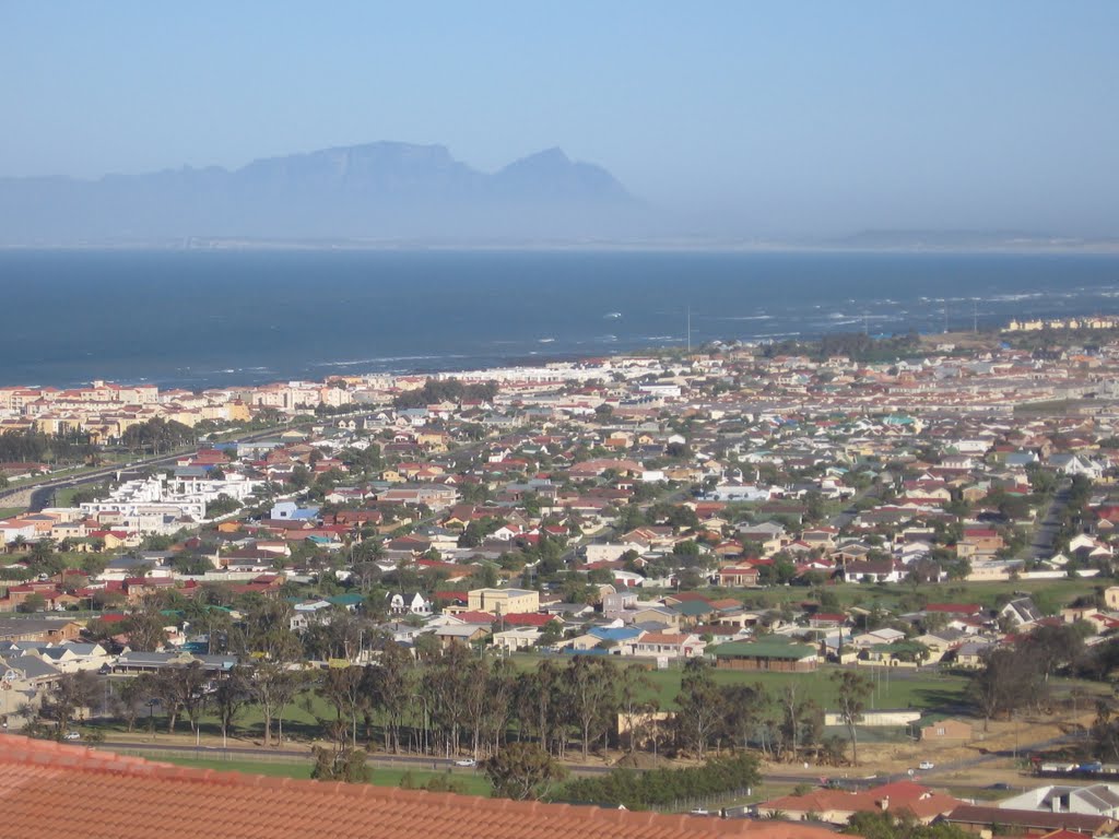 Across False Bay to Table Mountain by richclat