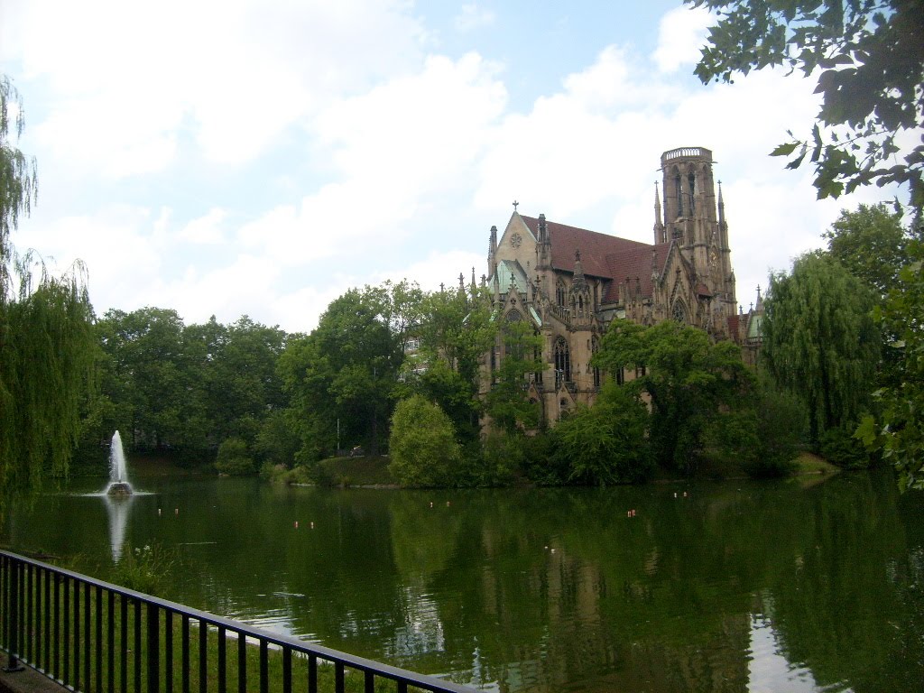 Stuttgart West= Feuersee und Johanneskirche by Martin51