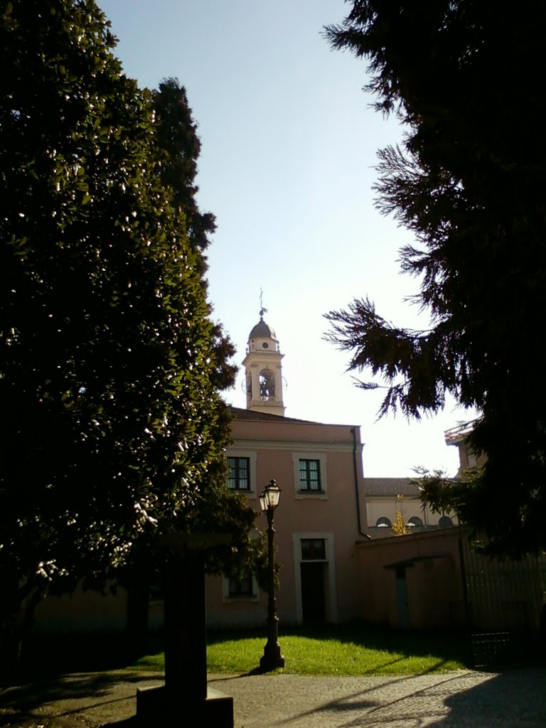 Campanile di Sant'Ambrogio da Villa Ghirlanda by Fabbiuzzo