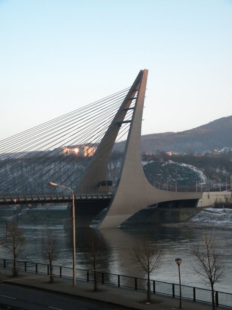 Mariánský most, Ústí nad Labem, Ústí nad Labem, Česká republika by Tomas Kyjovsky