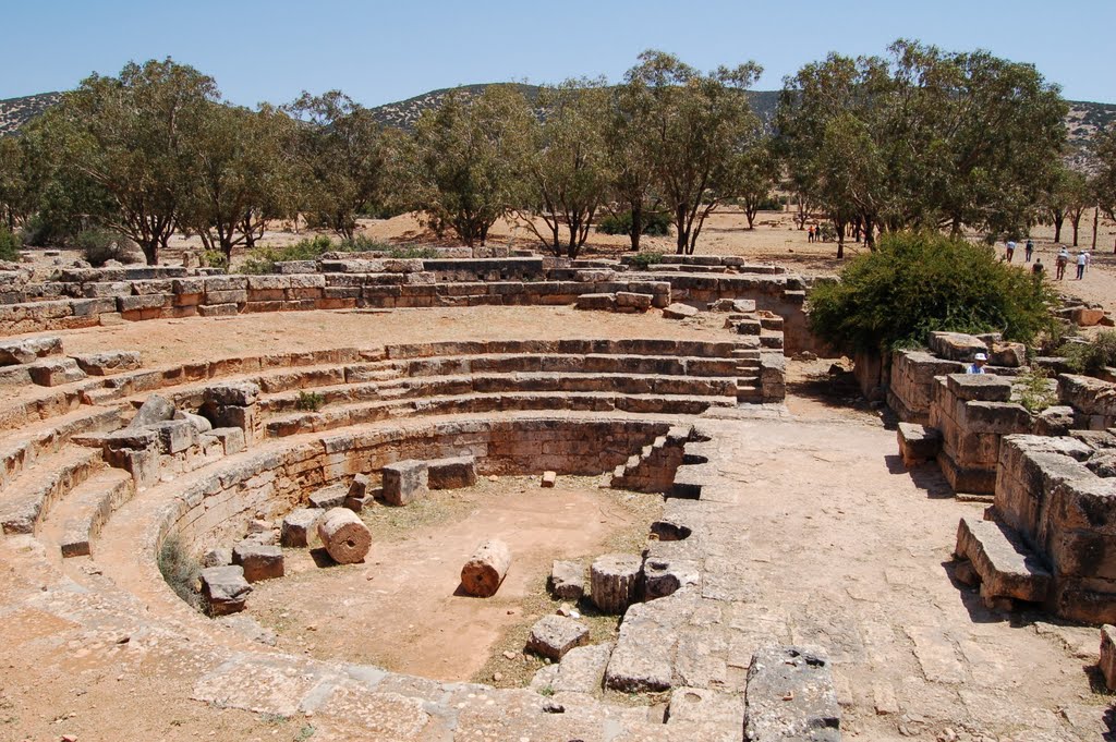 Libia - Tolemaide - Odeon (piccolo teatro greco) by Ziofrem