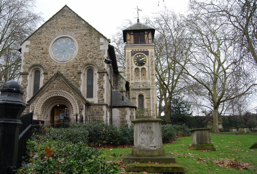 London , St. Pancras Old Church . by cisko66