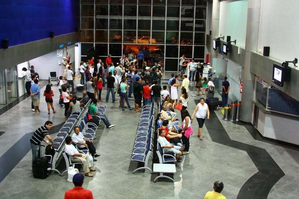 Rio Branco Airport - Placido de Castro - Saguão by Valery Pugatch