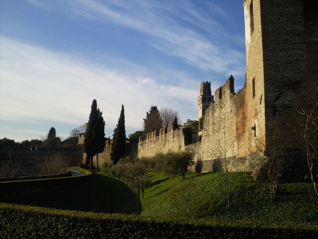 Susegana, Castello di S. Salvatore da Palazzo Odoardo by alba rosa