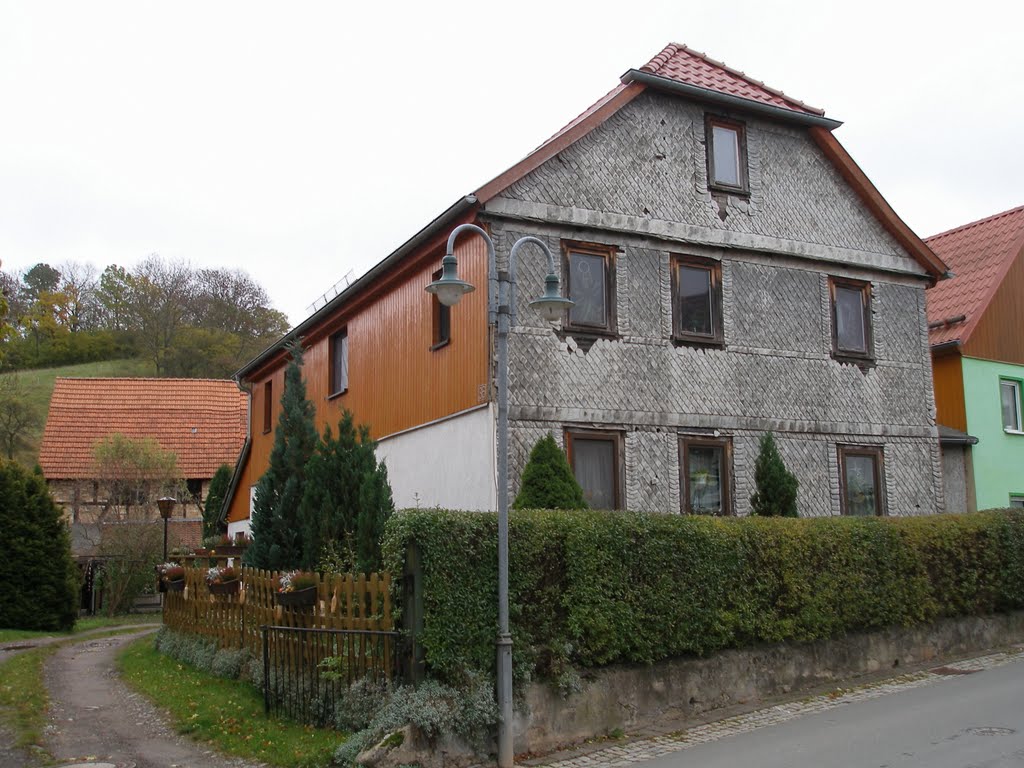 Lichta bei Königsee/Thüringen; am Anger by Günter Wölker