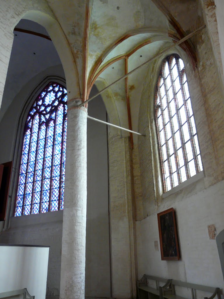 Germany_Western Pomerania_Anklam_brickstone-gothic St.Mary's Church_inside_P1160590.JPG by George Charleston