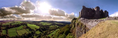 Castell Carreg Cennen by Bleddyn