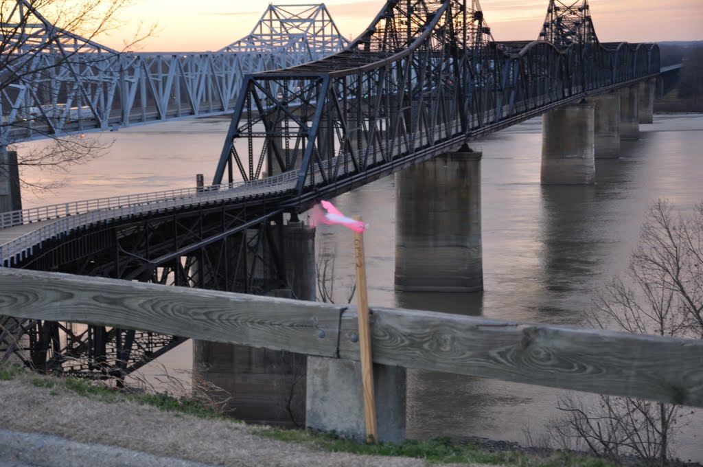 Bridge over Mississippi by cferrell2010