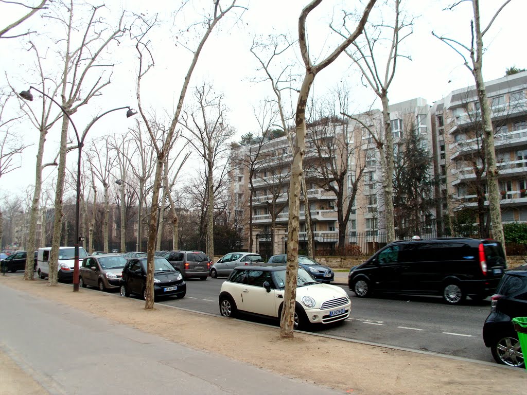 A street of Neuilly-sur-Seine by Noé Diakubama