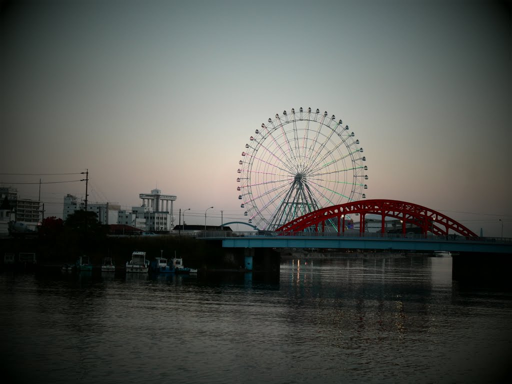 Port of Nagoya by Maximilien Foret