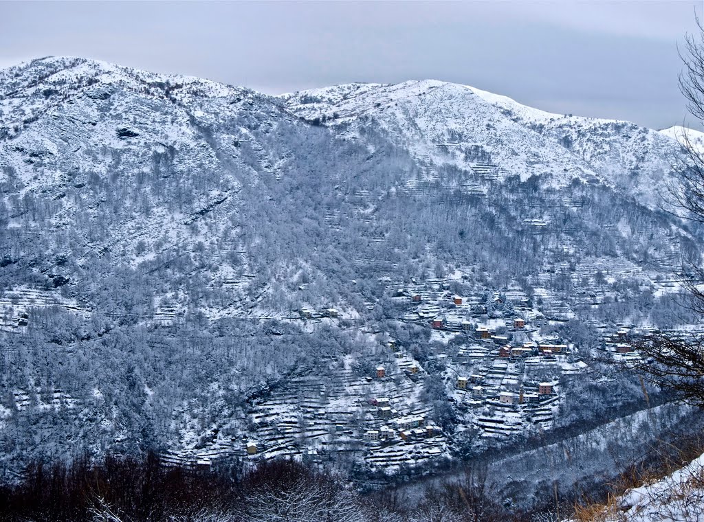 Camminando lungo la panoramica con la neve 4 by Roberto Zanleone