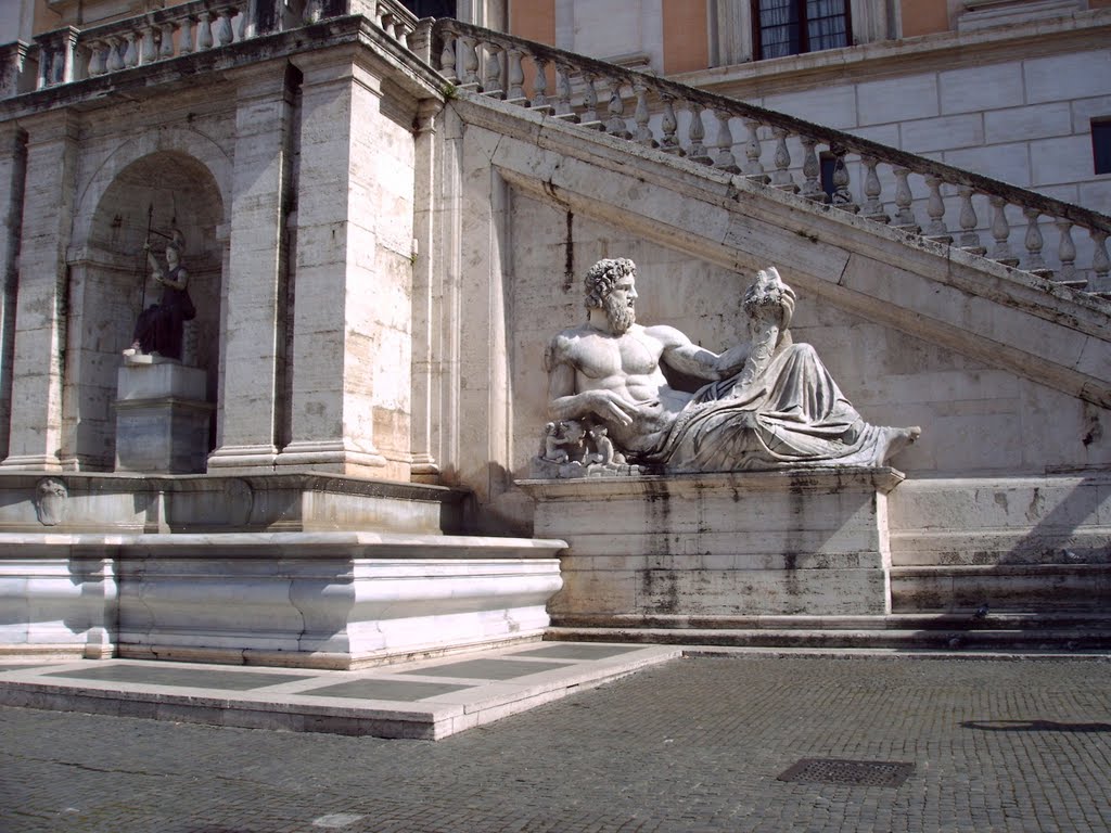 Fontana della Scala Senatoria by Graham Turnbull