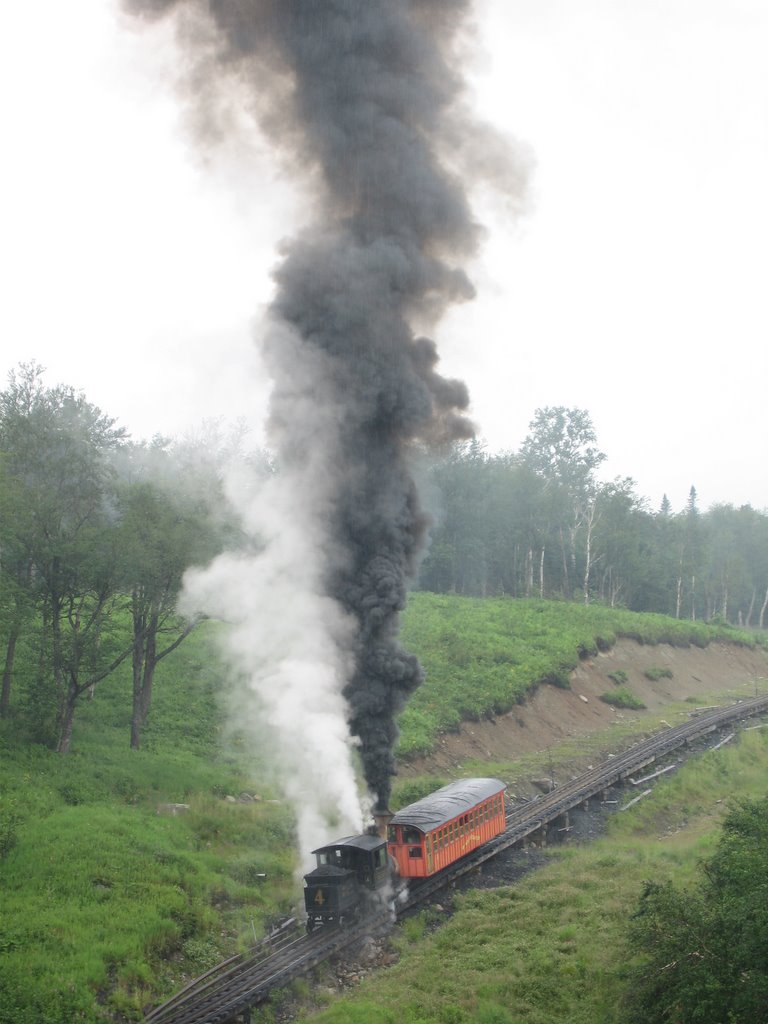 New Hampshire impressions - 'Mt. Washington Cog Railway' by fun-tast