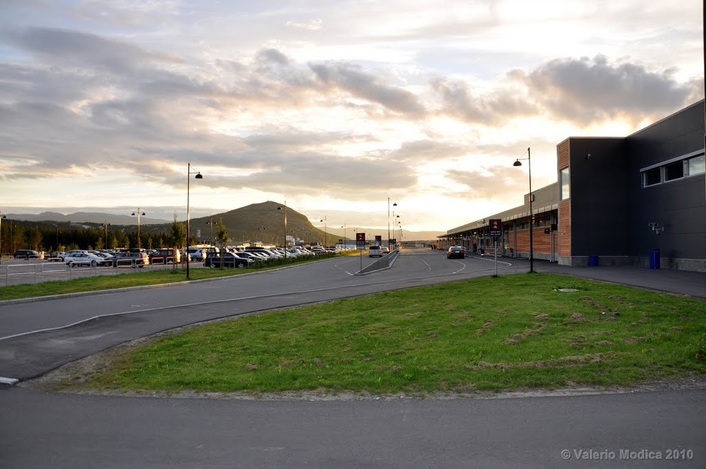 Parking lot at Alta Airport by Valerio Modica