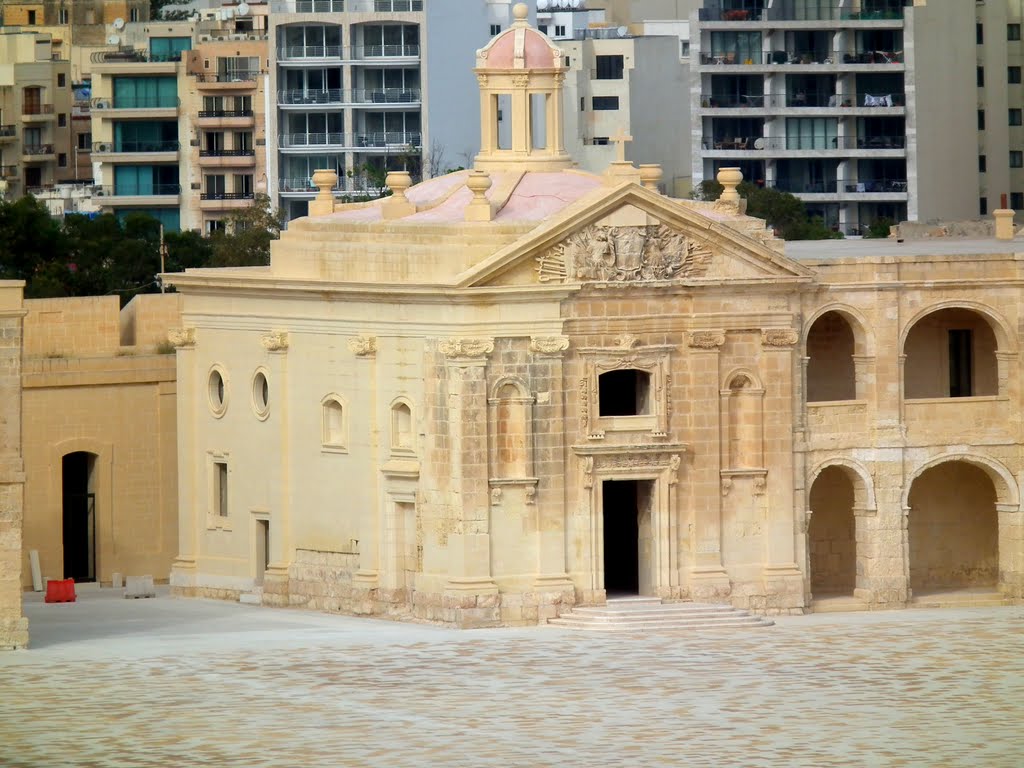 Chapel of St Anthony on Manoel Island by Mario Mizzi