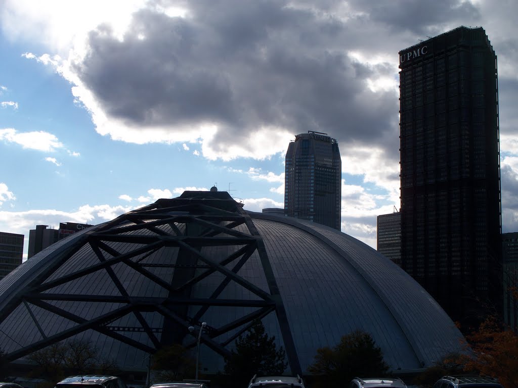 Mellon Arena and Pittsburgh by rcmori