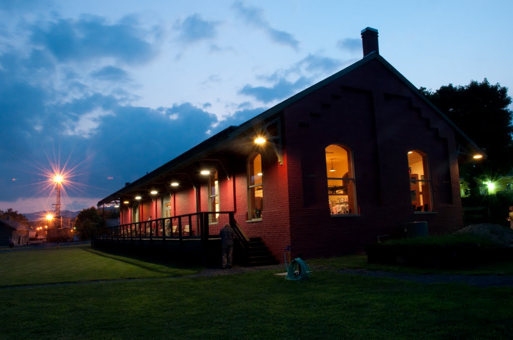 Old C&O Station at Clifton Forge, Virginia by hawk3598