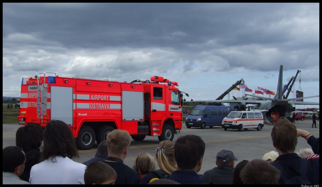 Airport fire car by JP by Jan Pinkas