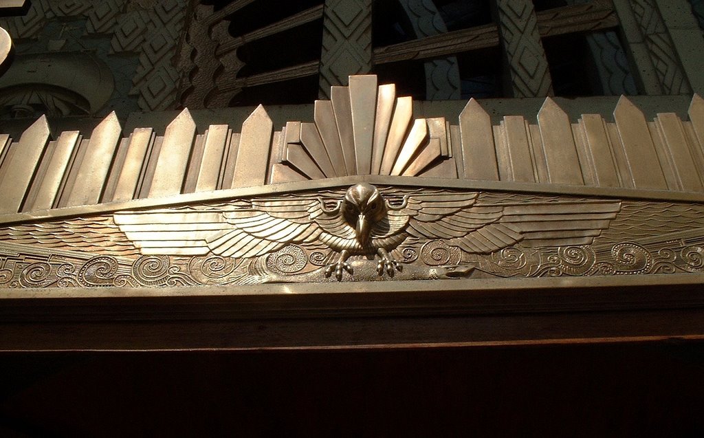 Art Deco Eagle, Marine Building by kitsilano