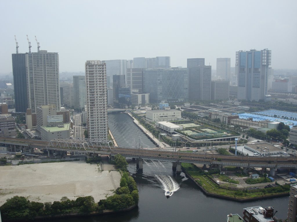 View towards Shinagawa from Shibaura Island by Kirk Cumming