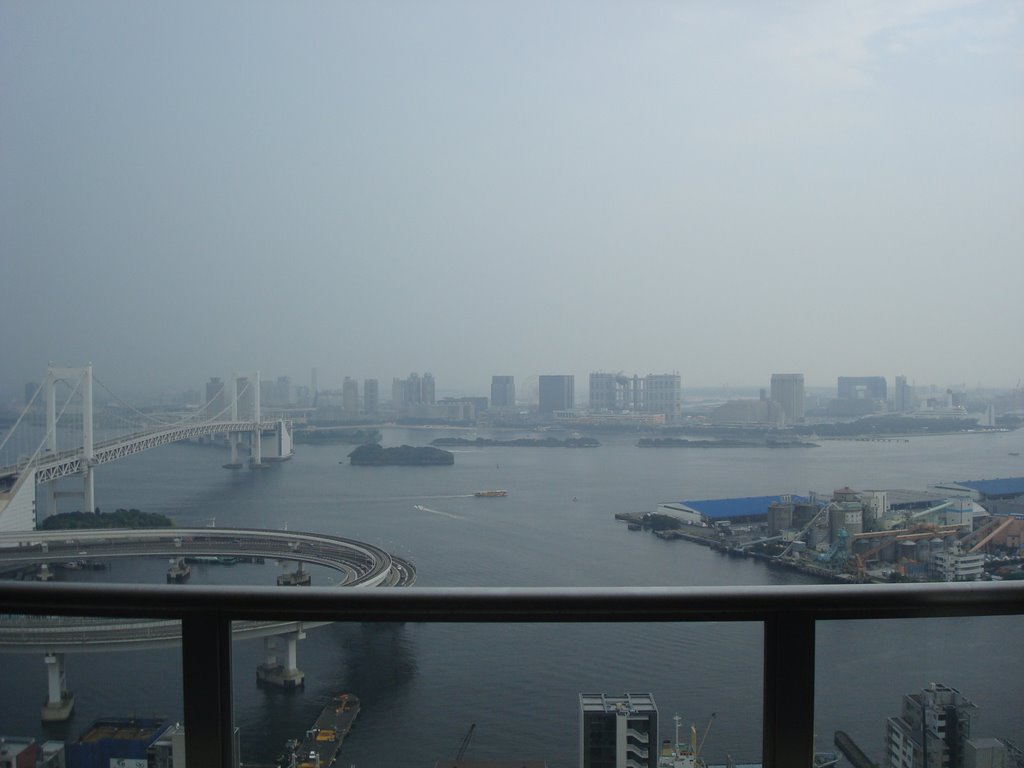 View towards Odaiba from Shibaura Island by Kirk Cumming