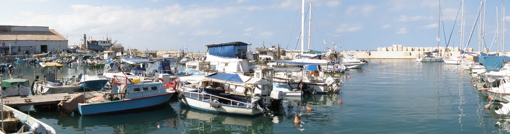 Panoramic view of Jaffa Port / Panoramatický pohled na přístav v Jaffě by DM brothers