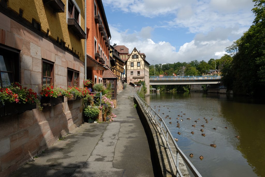 Stein (Mittelfranken), Wassergasse, Sommer 2006 by Stonecitykarl