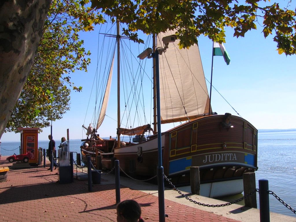 Wooden boat, Balaton by TrudyCZ